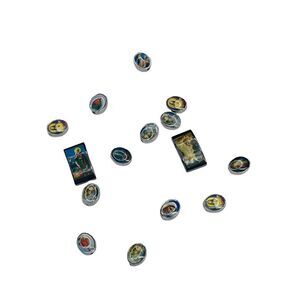 10/$25🦋 12 Assorted Saints Bracelet Charms